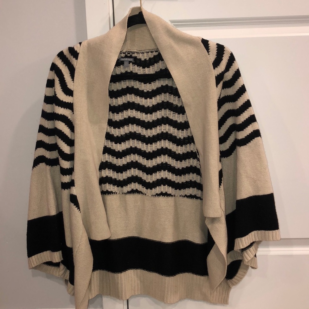 Patterned cardigan!